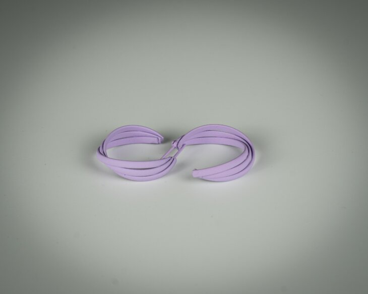 Lavender Whisper Hoops