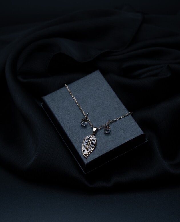 Starlit Dream Earrings and necklace