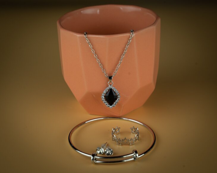 Midnight Elegance Jewelry Set