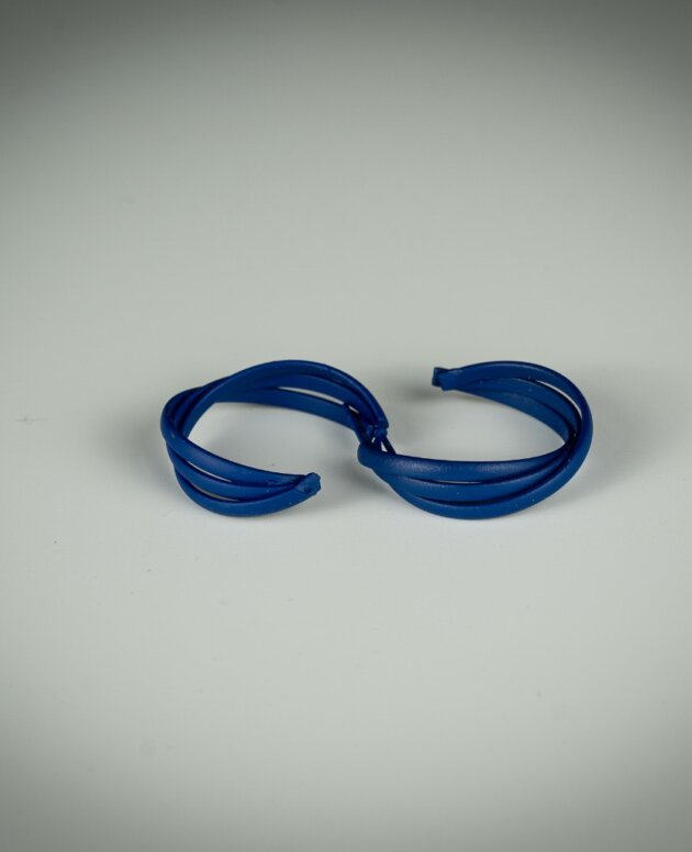 Sapphire Serenity Hoops