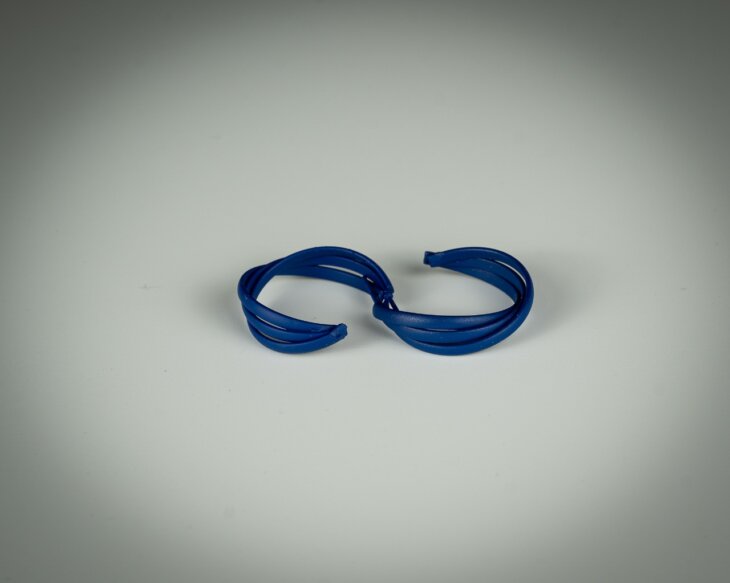 Sapphire Serenity Hoops