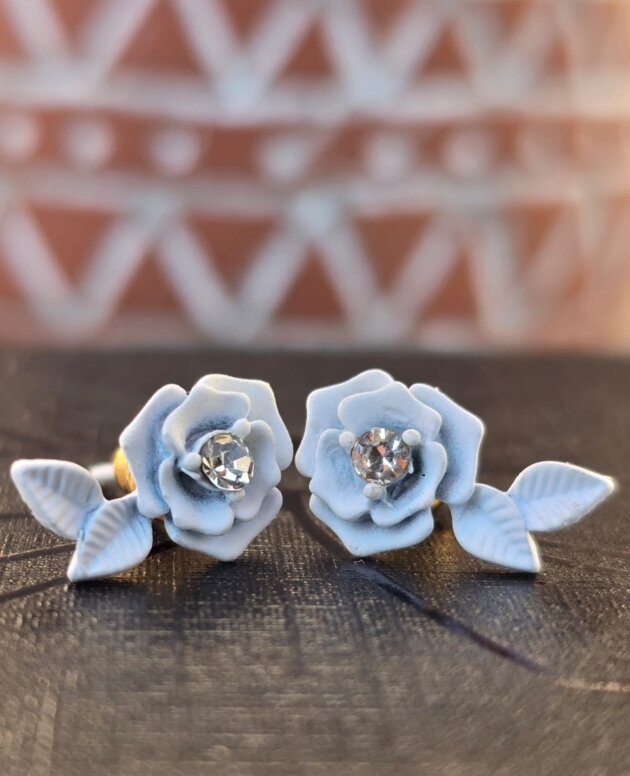 Frosted Bloom Earrings