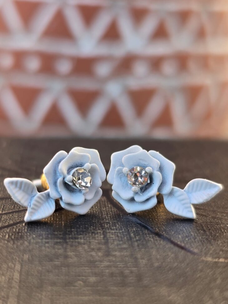 Frosted Bloom Earrings
