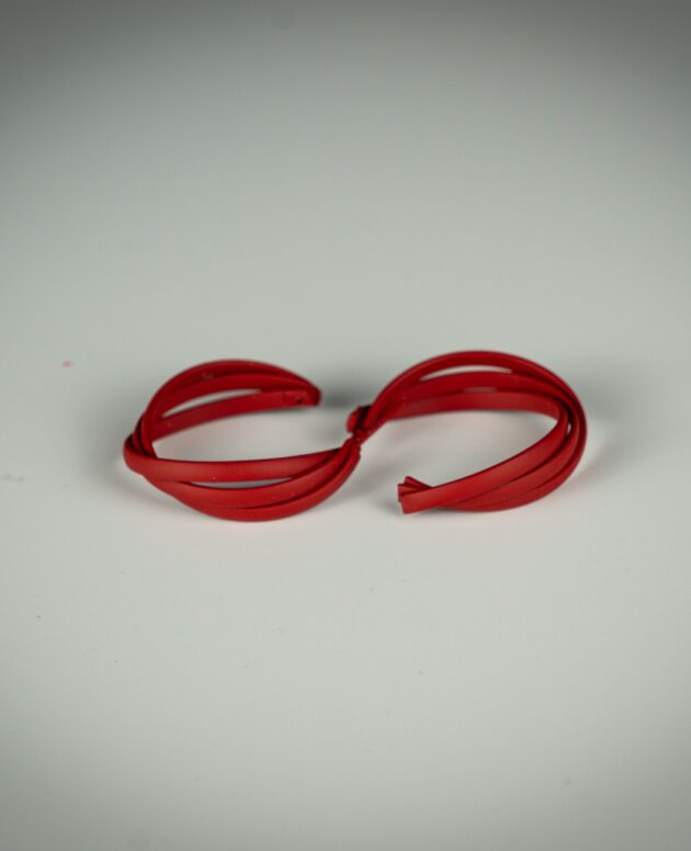 Obsidian Noir Hoops