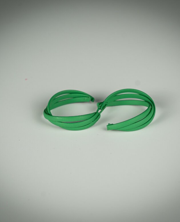 Emerald Essence Hoops
