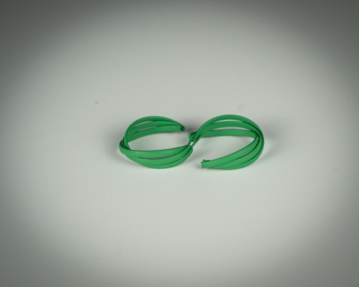 Emerald Essence Hoops