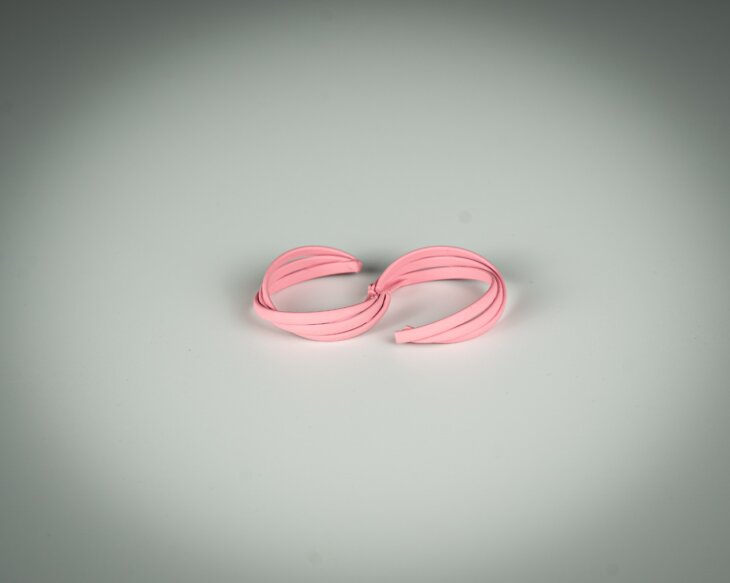 Rosy Blush Hoops