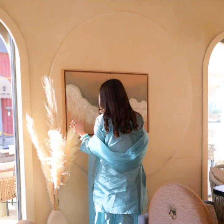 Sky Blue Farshi Shalwar