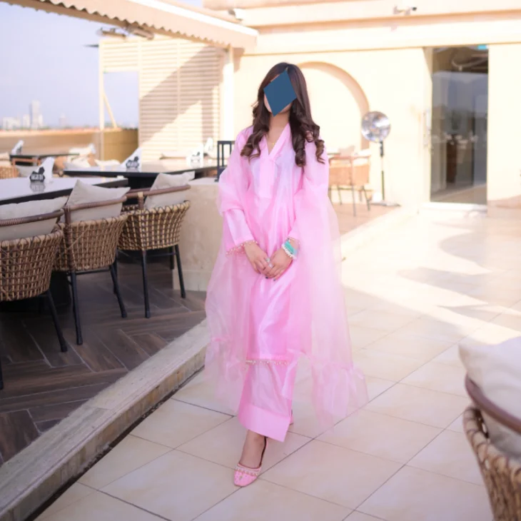 Baby Pink Farshi Shalwar